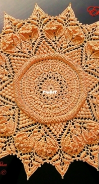Crochet Shelters - Gangarathna Bhat - Ekavira Doily - English or Russian