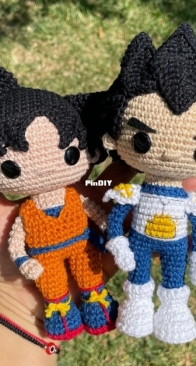 Vegeta  Dragon Ball -  Knitoys & Crafts