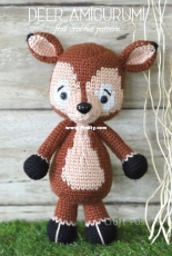 Craft Passion - Joanne Loh - Deer Amigurumi Ms DuDu - Free