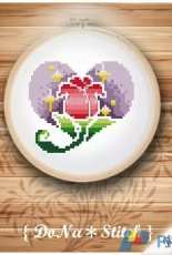 DoNaStitch - Rose Heart