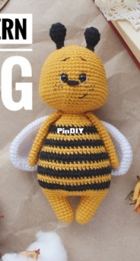 CrochetFriendToy - Anastasia Smolyakova - Mickey the Bee