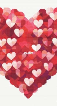 DBM Stitchcraft Art - Heart of Hearts  by Ashley Aldridge