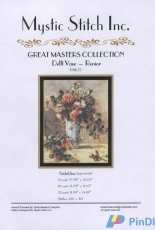 Mystic Stitch GM-72 Great Masters Collection - Delft Rose