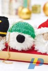 Christmas characters - Amanda Berry - Lets Knit - free