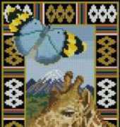 Africa by Di Noyce from Jill Oxtons Cross Stitch & Beading 50 XSD