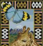 Africa by Di Noyce from Jill Oxtons Cross Stitch & Beading 50 XSD