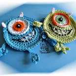 Nellagold 042 - Martina Luzova - Monster Applique - Czech