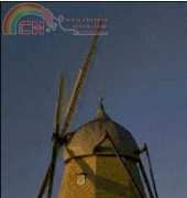Golden Kite 271 - Windmill in the Evening Sun