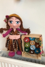 My hawaiiana doll