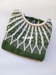 Green Tales Sweater by Ruta Sab.