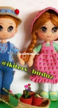 Ikiters Birduz - Garden siblings - Yaprak ve toprak kardeşler yaprak ve toprak kardeşler - Turkish