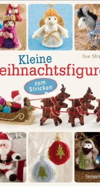 Sue Stratford - Small Christmas figures to knit - Kleine Weihnachtsfiguren zum stricken - German