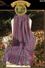 Lion Brand Yarn Nº 1104A - Weekend Crochet Afghan/Free