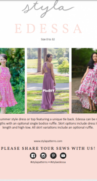 Little Lizard King - Styla Edessa Top and Dress