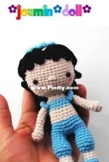 Maia Maia Crochet - Rita Cardeña - Jazmin doll - Spanish