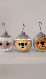Hobbii Friends - Marjan van der Leer - Christmas Balls - Animals - Free