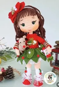 Amigurumicik - Lucia doll