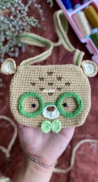Crochet by Belousova - Happy Loops - Irina Belousova - Handbag Bear - Russian