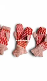 3 in 1 Hand Warmers by Red Heart Design Team-Free