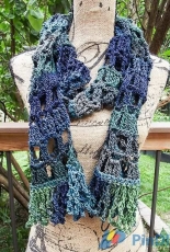 Gossamer Tangles Blog-  Angela Saylor- Colosseum Scarf- Free