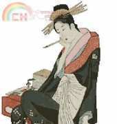 Artecy Cross Stitch - Japanese Lady 2