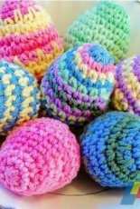 Petals to Picots - Kara Gunza - Crocheted Easter Eggs Pattern - Spanish- Translated