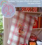 Les Brodeuses Parisiennes - Torchon Un jour à Paris en Automne