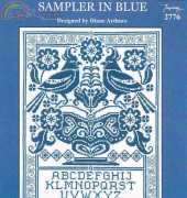 Imaginating 2776 - Sampler in Blue by Diane Arthurs