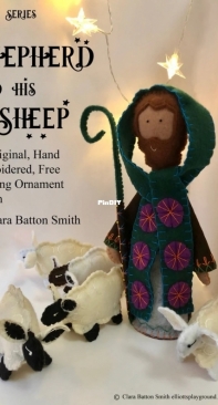 Elliotts Playground - Clara Batton Smith - Nativity Series - Shepherd and his Sheep