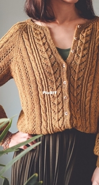 Acacia Cardigan by Irene Lin - English