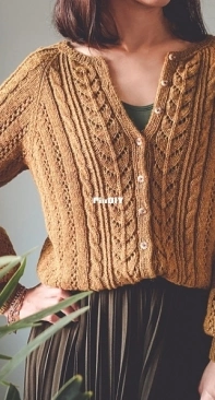 Acacia Cardigan by Irene Lin - English