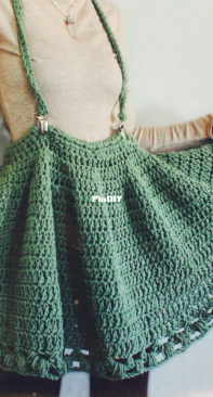 Dream Crochet Shoppe - The dream crochetshop - Ashlee Elle - Kalese Suspender Skirt