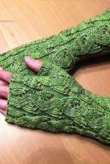 Emilee Dee Mitts-Fingerless Gloves by Paula McKeever -Free
