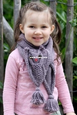 Owl Ways Scarf by Ekaterina Filippova-Blanchard - French