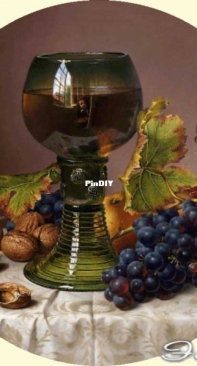 EstE 258 Fruit Still Life with Glass