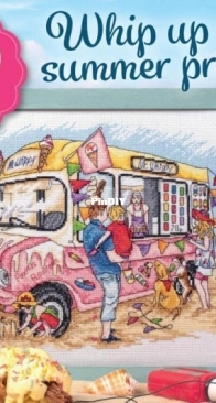 Ice Cream Van from Cross Stitcher - Issue 425 - August 2025