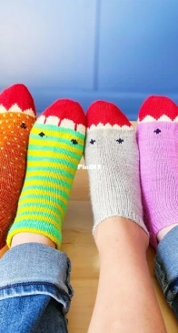 Feet Teeth Socks by Summer Lee