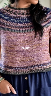 Winter Song (cropped) by Tif Neilan - tif handknits
