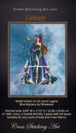 Cross Stitching Art CSA-69 - Celeste