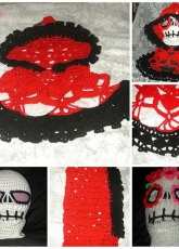 Spider Mambo Designs - Wicked Wimple Hooded Cowl
