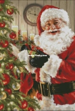 HAED - HAEDJG 25308 Santa With Glasses by Dona Gelsinger
