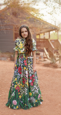 Vintage Little Lady - Lacey Girls - Sizes 2-10