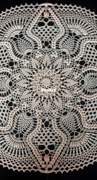 Galyna Borysova - Галина Борисова - Surprise Doily - Салфетка Surprise - Russian