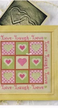 Sweetheart Sampler by The Historical Sampler Company from Cross Stitch Collection 201 XSD
