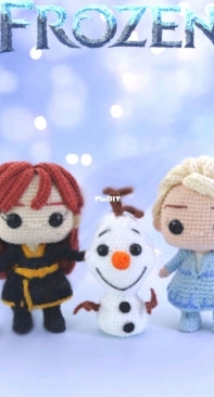Amigurumi Joy - Marina - Frozen - Portuguese