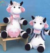 Mary Maxim - 1688N Fern And Bernie Cow