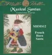 Mill Hill MHMS12 Musical Santas - French Horn Bead Kit
