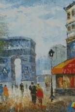 Intricate Cross Stitch-Arc de Triomphe