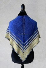 Knitcrate - Partition Street Shawl by Toby Roxane Barna