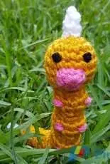 Nicholes Nerdy Knots- Weedle Pokemon- Free